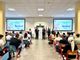 Alcuni agenti di Polizia Locale e l'assessore Busalino