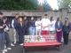 Nuova grafica per la panchina rossa grazie agli studenti del Ferrini Franzosini
