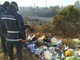 Verbania, rifiuti abbandonati in via Brigata Valgrande Martire