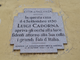 Restaurata la targa commemorativa di Luigi Cadorna