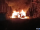 Auto in fiamme ad Agrano VIDEO