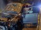 Auto in fiamme nella notte sulla SS 33, illeso il conducente Auto in fiamme nella notte sulla SS 33, illeso il conducente