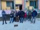 “Noi i Rom qui non li vogliamo”: la protesta dei residenti di via Verta