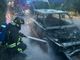 Auto distrutta dalle fiamme in località Brughiere