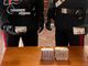 Arrestato 20enne domese con due chili di hashish
