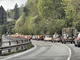 Divelto un palo Enel lungo la strada 34 del lago Maggiore: lunghissime code
