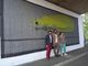 Inaugurato il murales di Hilario Isola nella prima giornata di Editoria e Giardini FOTO