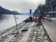Iniziate le operazioni di recupero degli ordigni bellici ritrovati nel lago