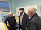 L'assessore regionale, Federico Riboldi, visita il centro medico di Cannobio