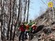 Cade in mountain bike alla Punta di Crabbia, intervento del Soccorso Alpino