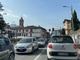 Per i lavori di riasfaltatura lunghe code di auto ieri sulla statale 34 del lago