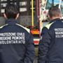 I volontari della protezione civile del Vco a Roma per le esequie di Papa Francesco