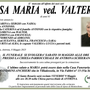 Sesa Maria ved. Valterio di anni 91