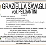 Graziella Savaglio ved. Pelgantini di anni 82 Graziella Savaglio ved. Pelgantini di anni 82
