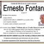 Ernesto Fontana di anni 87 Ernesto Fontana di anni 87