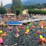 La Traversata del Lago di Mergozzo richiama centinaia di nuotatori La Traversata del Lago di Mergozzo richiama centinaia di nuotatori