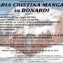Maria Cristina Mangano in Bonardi di anni 57 Maria Cristina Mangano in Bonardi di anni 57