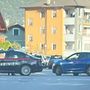 L'intervento dei Carabinieri nel rione Cappuccina martedì pomeriggio