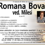 Romana Bova ved. Milesi 88 anni