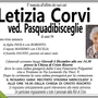 Letizia Corvi ved. Pasquadibisceglie di anni 94 Letizia Corvi ved. Pasquadibisceglie di anni 94