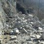 La frana caduta sulla statale 337 il primo aprile 2018. Causò la morte di due turisti ticinesi La frana caduta sulla statale 337 il primo aprile 2018. Causò la morte di due turisti ticinesi