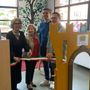 Un angolo dedicato all’allattamento nella biblioteca di Omegna