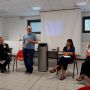 In momento dell'incontro tenutosi ieri all'Ipercoop di Gravellona Toce