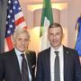 A sinistra  il dott. Antonio Rinaudo a destra presidente Club avv. Claudio Carlini