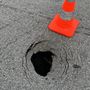 Cedimento stradale in via Matteotti: strada chiusa, intervento dei tecnici domani