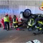 Incidente a Baveno: auto elettrica si ribalta, donna estratta dai Vigili del Fuoco