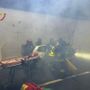 Esercitazione notturna in galleria: simulato incidente con incendio sull’autostrada Esercitazione notturna in galleria: simulato incidente con incendio sull’autostrada