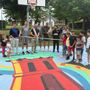 Inaugurato il nuovo campo da basket a Casale Corte Cerro