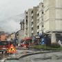 Lavori in corso a Gravellona Toce, auto in colonna