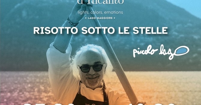 Marco Sacco porta il "Risotto sotto le stelle" a Feriolo e Baveno