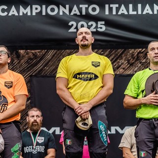 Campionato Italiano di taglio del legno sportivo ai Summer Games di Omegna