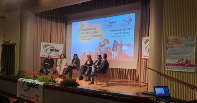 "Condividiamo futuri possibili": un convegno per i 10 anni di Auser Insieme Verbania "Condividiamo futuri possibili": un convegno per i 10 anni di Auser Insieme Verbania
