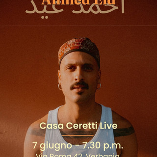 Ahmed Eid in concerto a Casa Ceretti