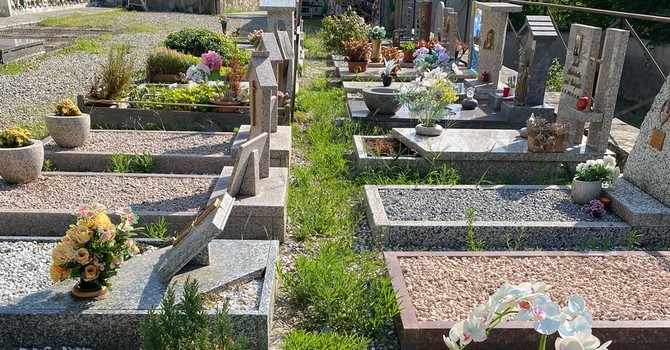 Cimiteri di Verbania e Biganzolo, gli Indipendenti: "Serve più decoro, la memoria dei cittadini va rispettata" Cimiteri di Verbania e Biganzolo, gli Indipendenti: "Serve più decoro, la memoria dei cittadini va rispettata"