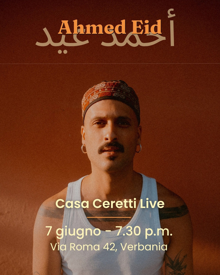 Ahmed Eid in concerto a Casa Ceretti