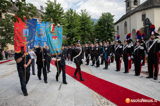 L'Arma dei Carabinieri festeggia il 211° anniversario: la cerimonia a Baveno