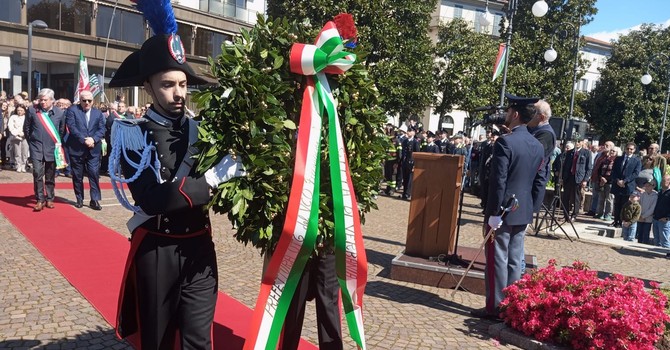 A Pallanza le celebrazioni per l'81esimo anniversario della Liberazione