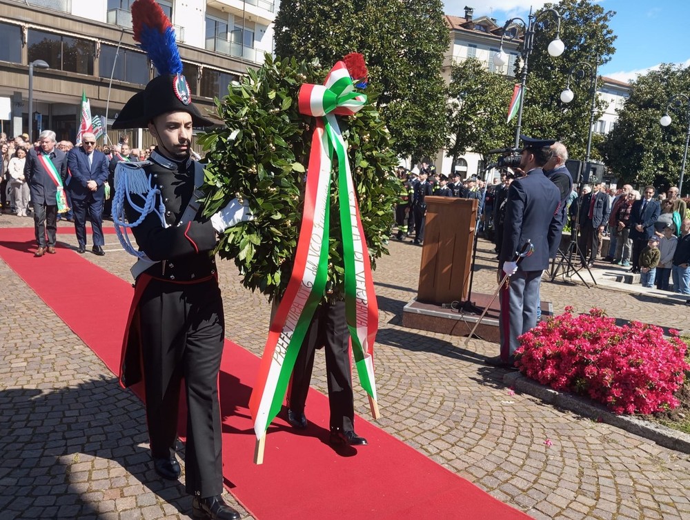 Verbania celebra l'81esimo anniversario della Liberazione