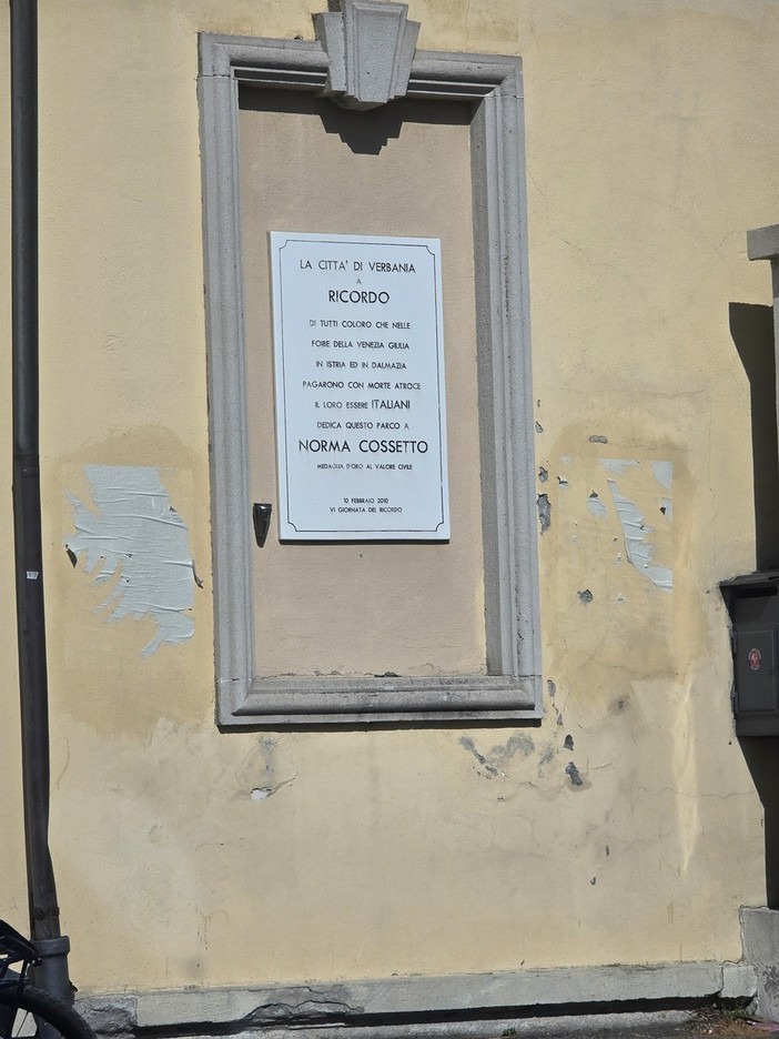 Oltraggiata la targa di Norma Cossetto: scoppia la polemica