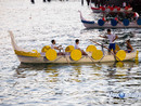 Sul lungolago di Verbania Ferragosto con il Palio Remiero