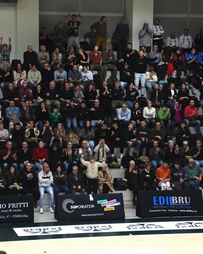 Paffoni, gara cinque in diretta al Pala Cipir: maxischermo e tifo per sostenere la squadra