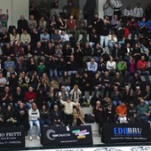 Paffoni, gara cinque in diretta al Pala Cipir: maxischermo e tifo per sostenere la squadra