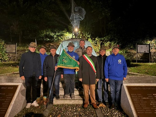Cannobio ha ricordato gli Alpini caduti in tutte le guerre