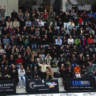 Paffoni, gara cinque in diretta al Pala Cipir: maxischermo e tifo per sostenere la squadra