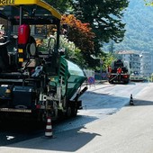 Omegna, ripartono i lavori di asfaltatura in diverse zone della città