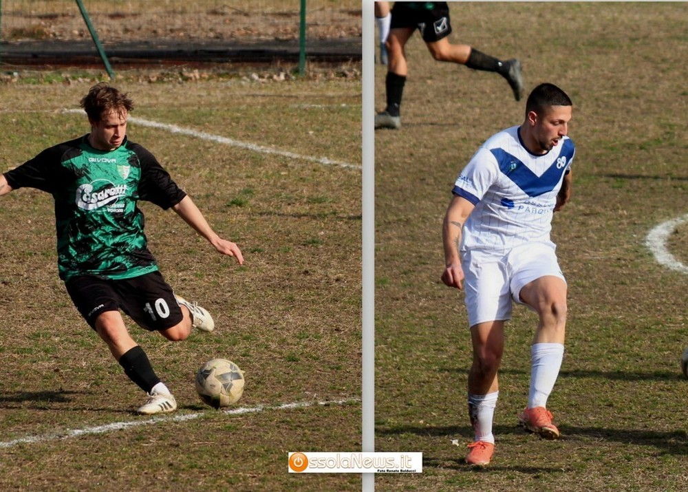 Botta (Vogogna) e Trunfio (Virtus Villa): due gol decisivi